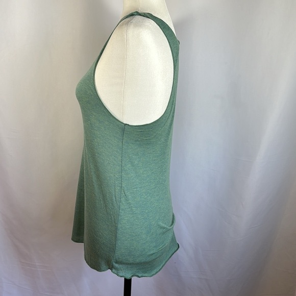 American Apparel Green Racerback Tank Top Size Medium - Picture 3 of 9